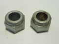 2 Ecrou roue diam 9.5 mm cyclo Vélo mobylette 6 pans de 16 mm