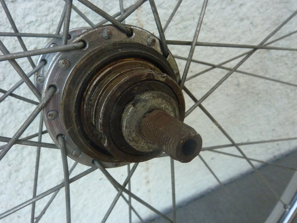 NOS roue jante Samir Saminox  moyeux 3V dreigang 415 torpedo sachs 700C