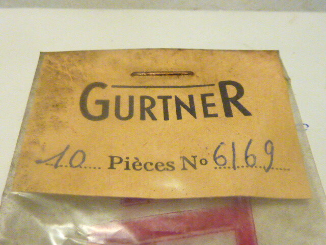 10 déclancheur carburateur Gurtner 6169 neuf ancien stock D.12.D standart