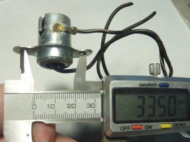 ancien porte ampoule tableau de bord compteur renault peugeot simca citroen ???
