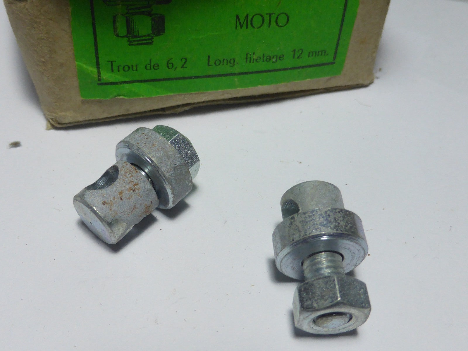 ALGI 2 Serre tringle câble garde boue vélo vis frein dérailleur vintage moto mob