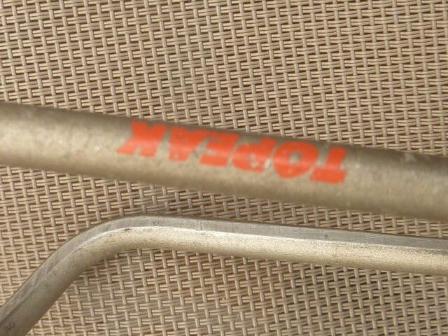 velo vintage porte bidon gourde alu topeak