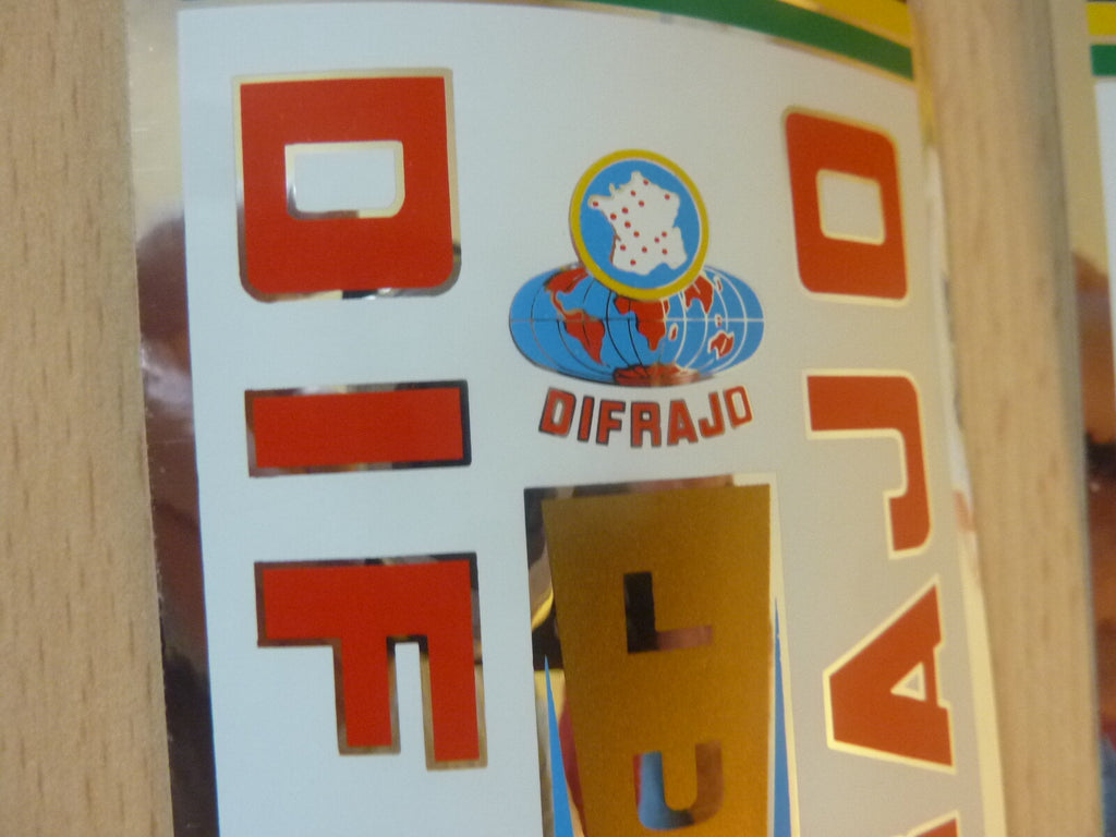 ✨NOS NEU Difrajo Vintage 4 Stickers bike / 4 autocollant velo✨