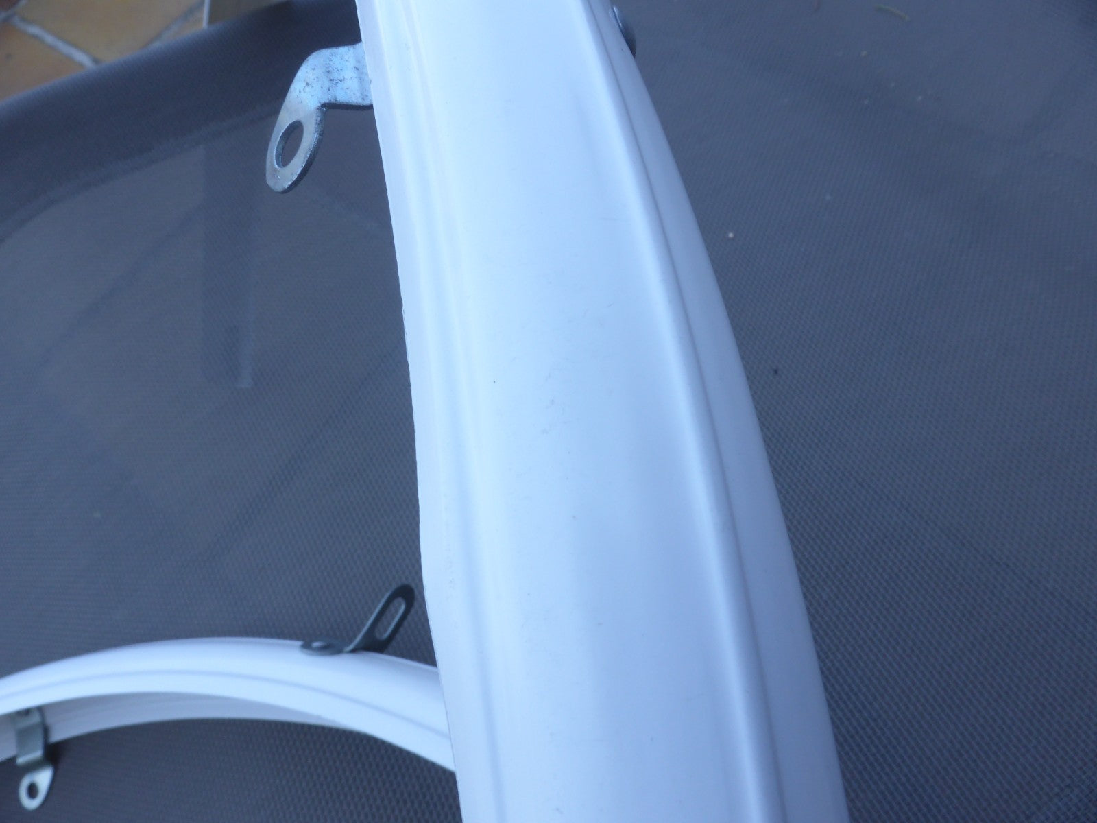 ✨ NOS Paire de Garde-boue Bluemels Club Special – Blanc – Vintage fenders✨