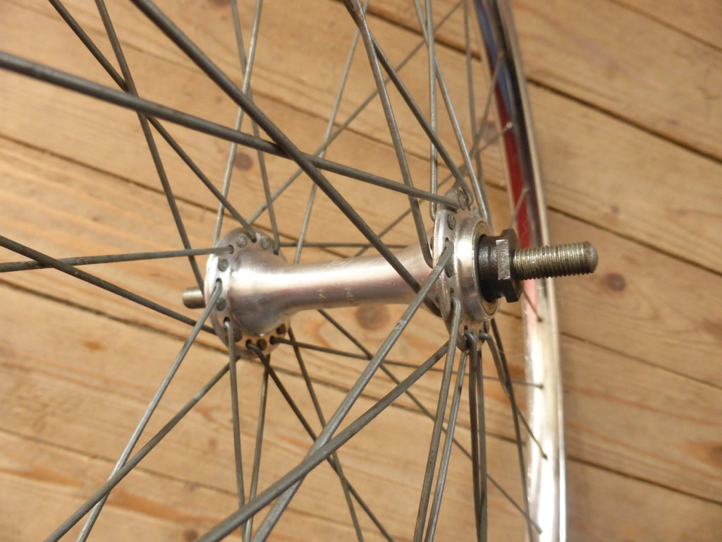 ✨ NOS  Roue Vélo Vintage SAMIR 650B Saminox 1983 – Moyeu Maillard✨
