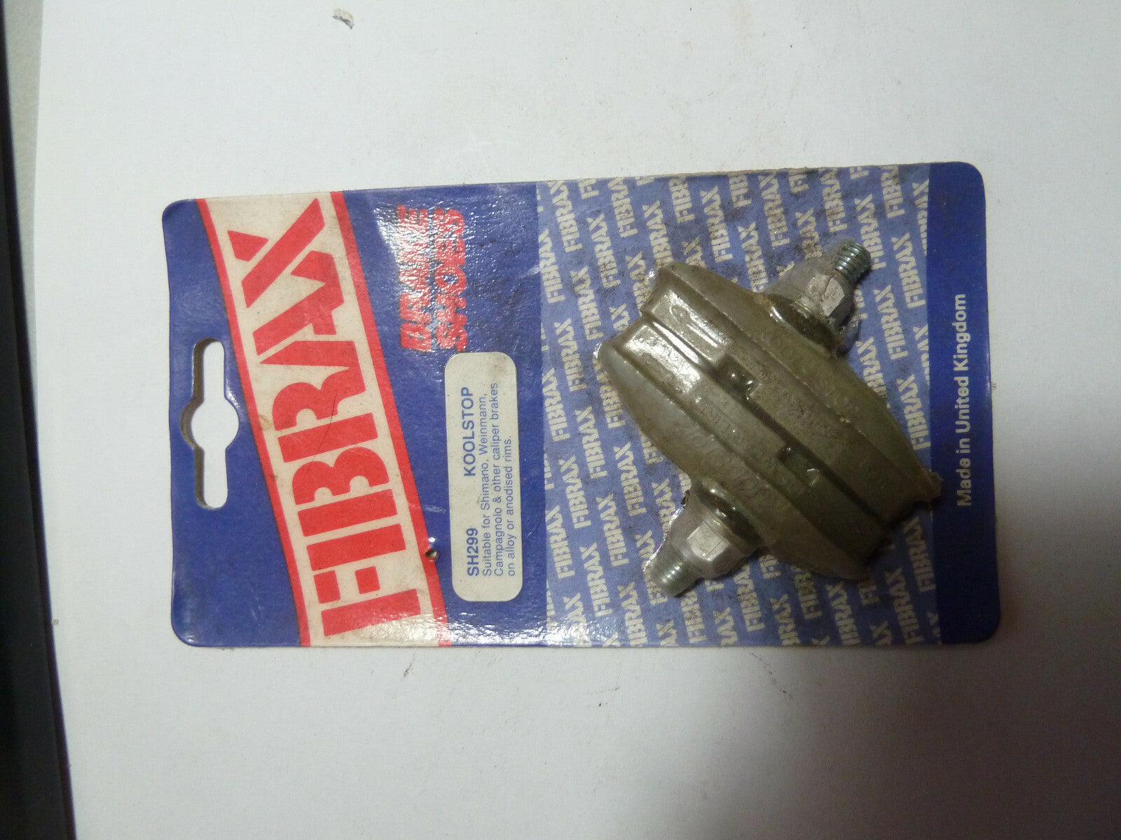 NOS neu patins de freins de velo vintage  Fibrax SH299 pour shimano campagnolo