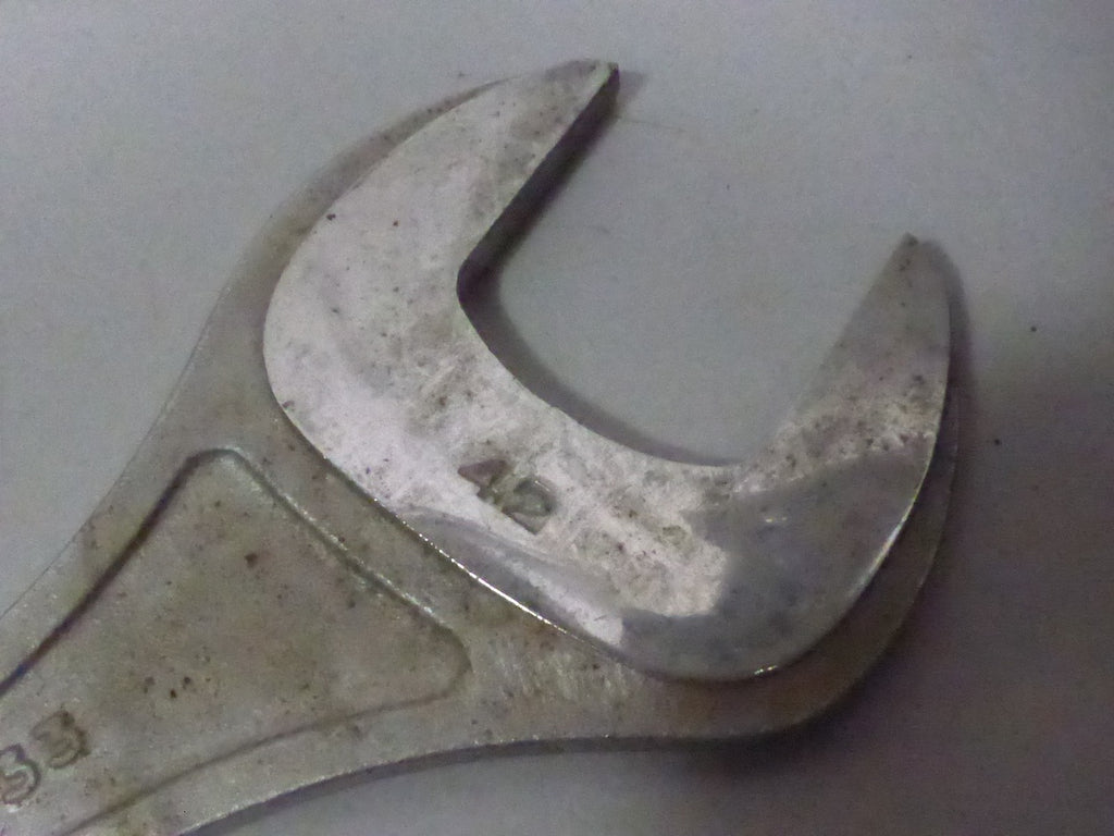 Ancienne Clé à Fourche FACOM Vanachrome N°33 Modèle Scientific 38 mm et 42 mm