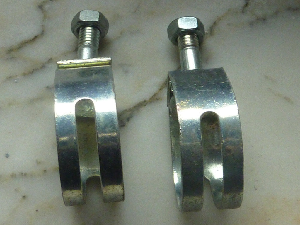 ✨ Lot de 2 Colliers de Serrage Leviers de Frein  Vélo Vintage  BRAKE LEVER clamp