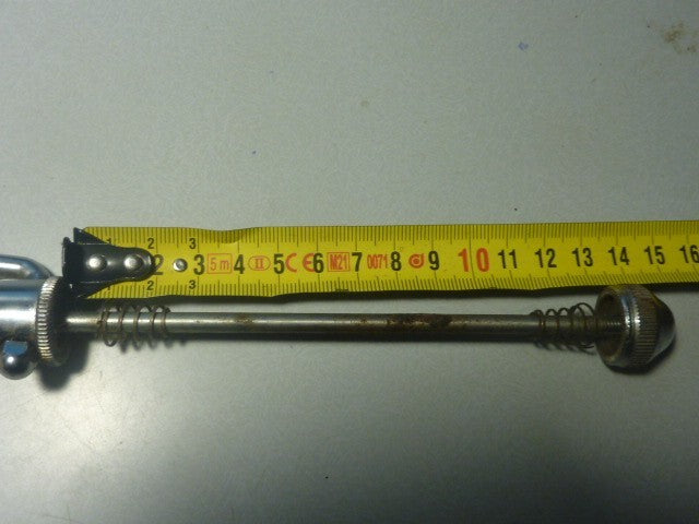 NOS Pelissier attache rapide Quick Release rear Skewer Eroica 1970 wheel skewer