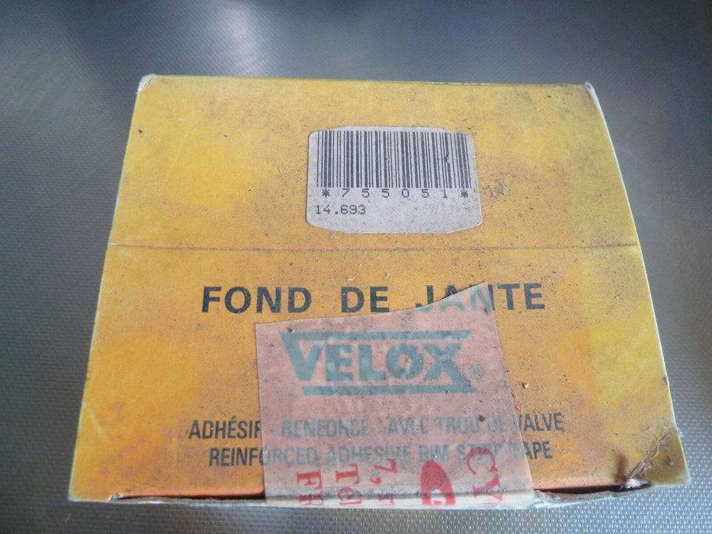 ✨vintage 2 Fond  jante Velox 22 mm coton vélo route cyclotouriste rim strip tape