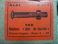 3 ALGI vintage vis tete fourche velo fixation garde boue sur fourche avant 5x45