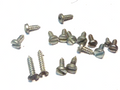 lot vintage  vis téte ronde fendue attache  cabochon support de phare  de vélo