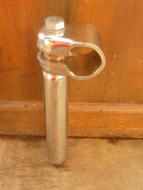 ✨ancienne petite Potence 22 mm 145 Hauteur total velo vintage Peugeot motobecane