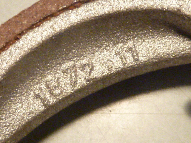 anciennes Mâchoires de frein à tambour neuve ancien stock