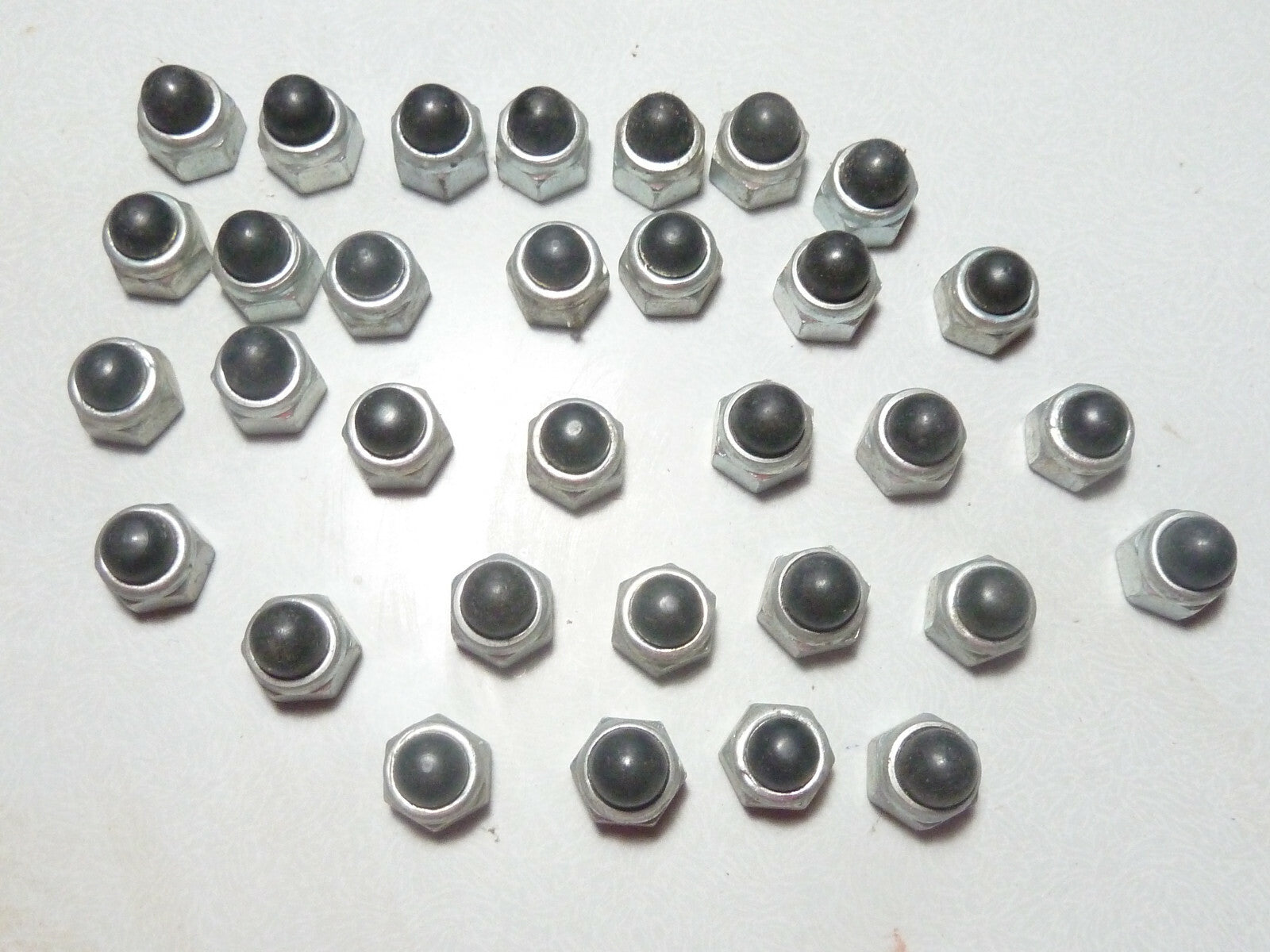 8 anciens stock Ecrou borgne Ø 8 mm velo vintage collier puky M8 clé 13 mm