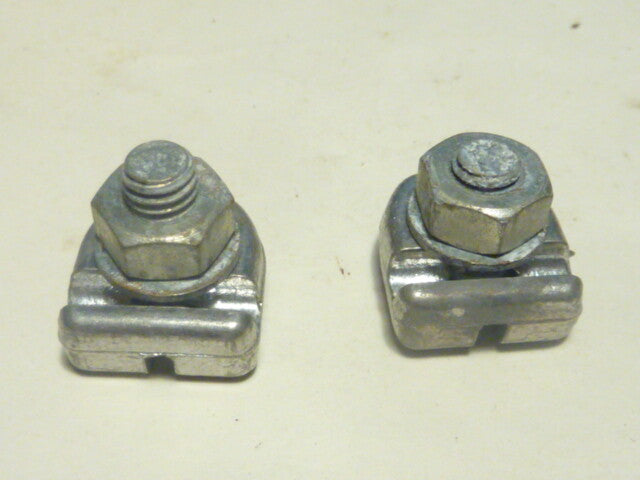 ✨ NOS 2 serre câbles freins vélo vtt central cantaliver tendeur axe ancien stock