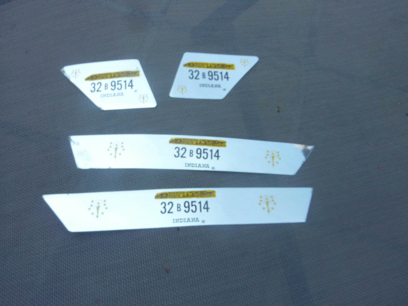 AUTOCOLLANT STICKER DOPPLER 24CM SCOOTER MOTO MOBYLETTE  ADHESIF TUNING Indiana