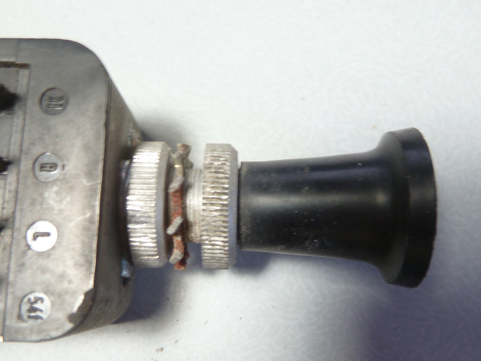 interrupteur bouton Warning ancien HAZARD tacot vintage