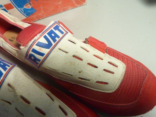 Chaussures cyclisme ancienne Rivat 603 Ventoux  Made in France  taille 40 / 41