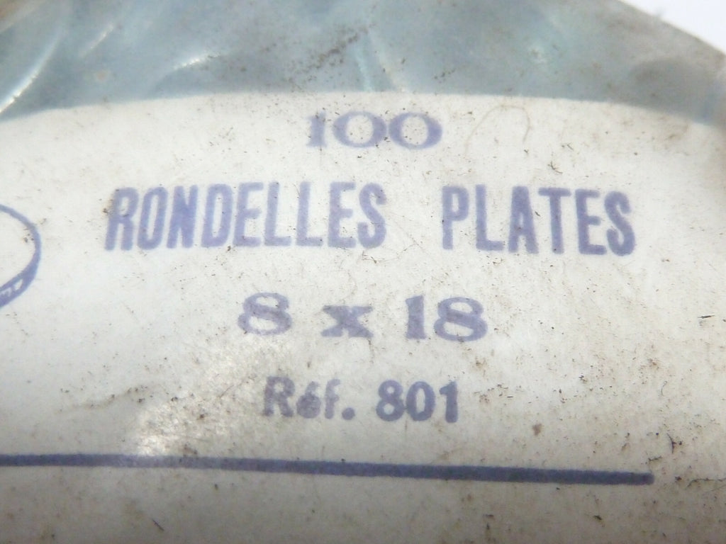 ✨rondelles  M8 x 18 mm multi usage sachet de 100 deco-savoy emile ferry vintage✨