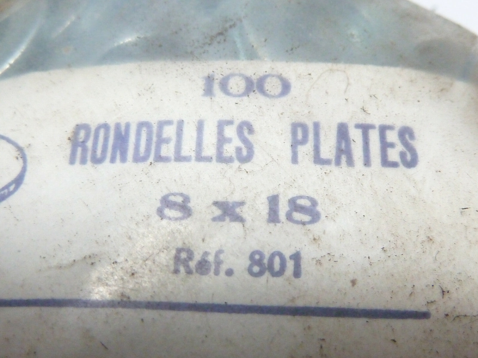 ✨rondelles  M8 x 18 mm multi usage sachet de 100 deco-savoy emile ferry vintage✨