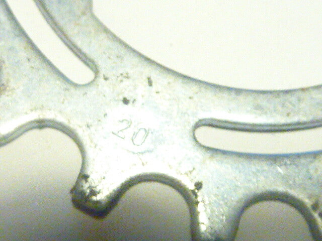 NOS Sachs Maillard Sprocket.cogs pignon vintage 20 T Argent  silver NOS