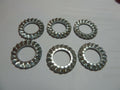 NOS 6 Rondelle Dentée M12 12x21 anti vibration dentelée eventaille