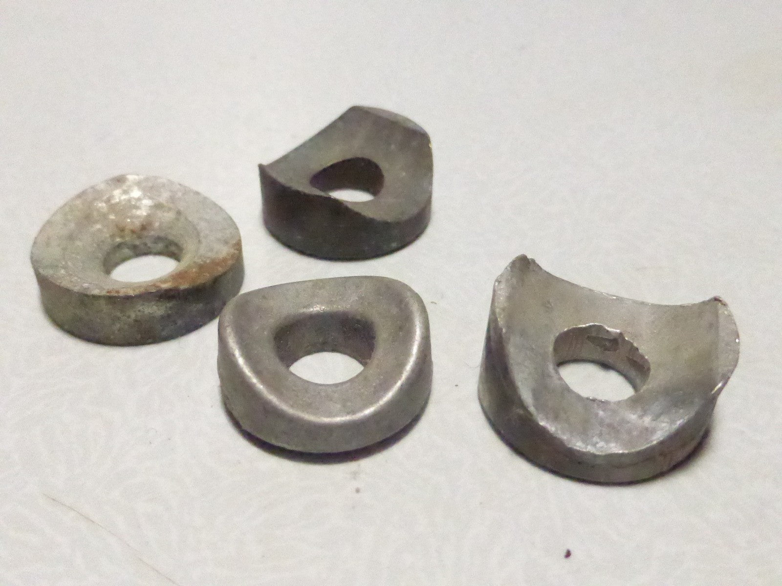 4 vintage rondelle etrier freins velo bicycle caliper brake spring OLD BIKE
