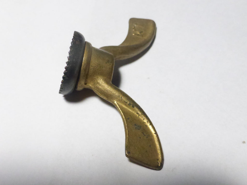 2 anciens Ecrous Papillon Velo Ancien Set Wing Nuts Brass 9 mm vintage LM