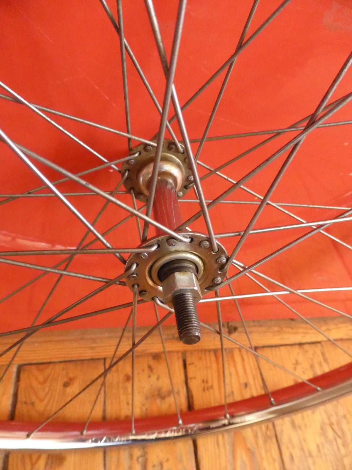 ✨ NOS  Roue Vélo Vintage SAMIR 650B Saminox 1982 – 36 rayons Peugeot Motobecane✨