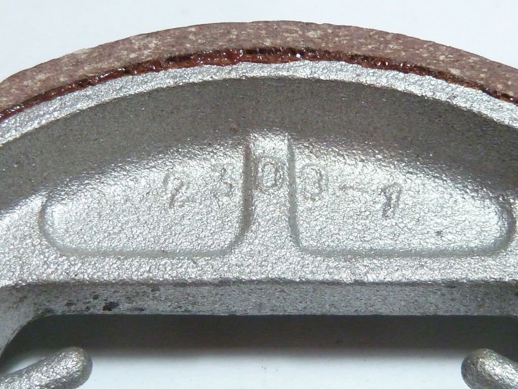 Mâchoires de frein à tambour neuve ancien stock 80 mm / 18.5 mm