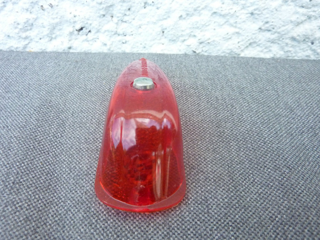 ✨ Cabochon Feu Arrière SOUBITEZ Catalux 6 Rouge NEUF NOS avec Vis Vintage 50-60✨
