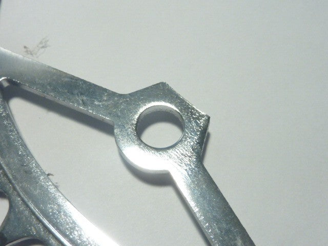 ✨ NOS Plateau 46 dents BCD 116 – acier chromé – vélo vintage / fixie – 1/8 ✨