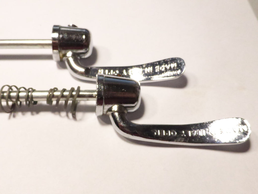 NOS SERRAGE RAPIDE vintage   Front rear  Quick Release FIXATION VELO ROUTE Miche