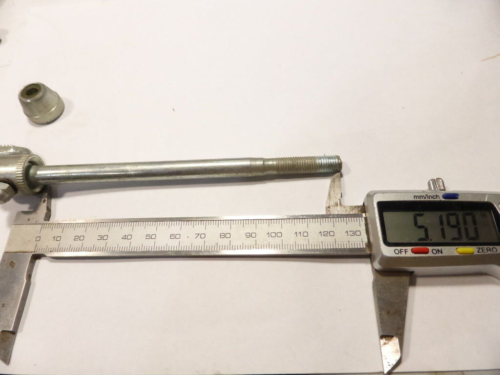 NOS vintage attache rapide wheel quick release skewer gros diamètre