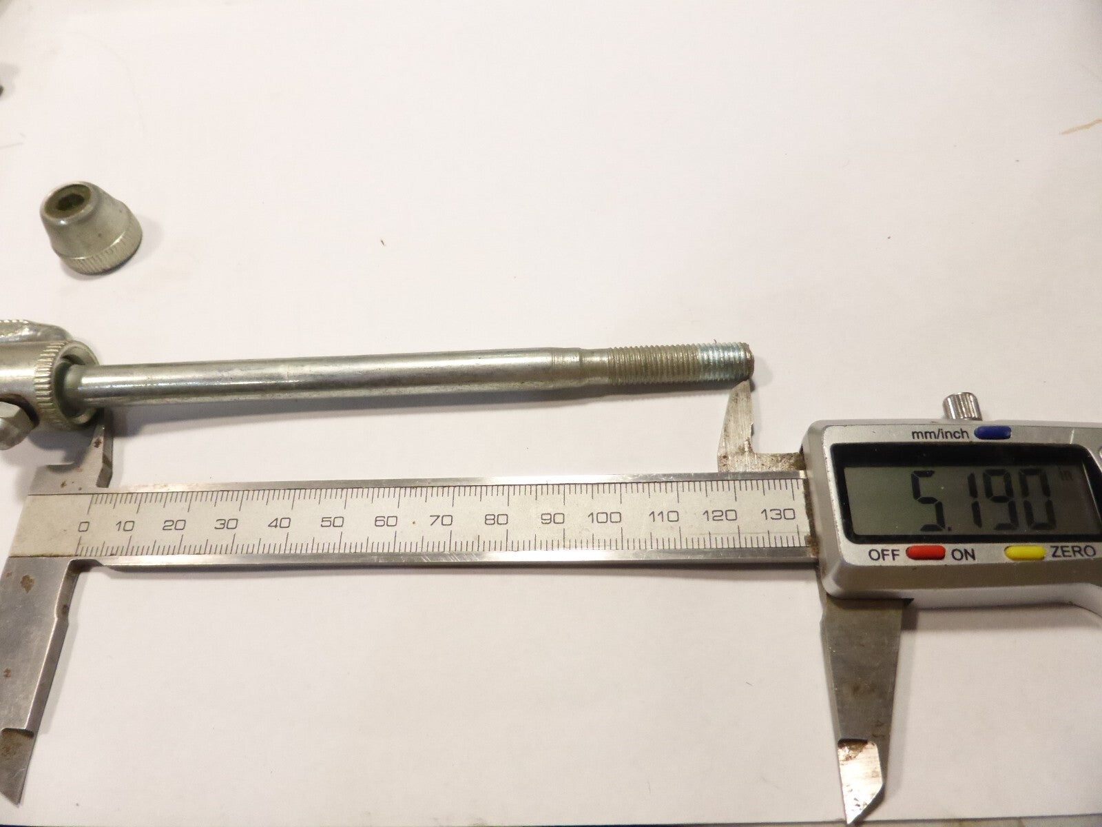 NOS vintage attache rapide wheel quick release skewer gros diamètre