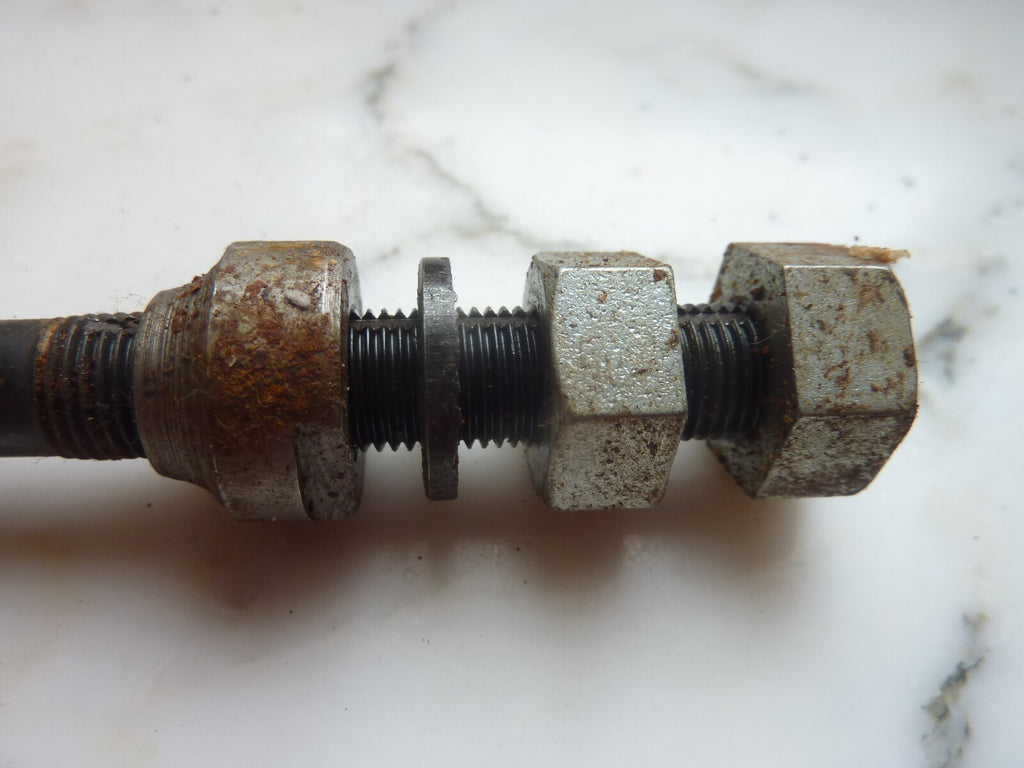 ✨ NOS neu ancien axe de roue velo cyclomoteur solex 9,5x163 mm vintage✨