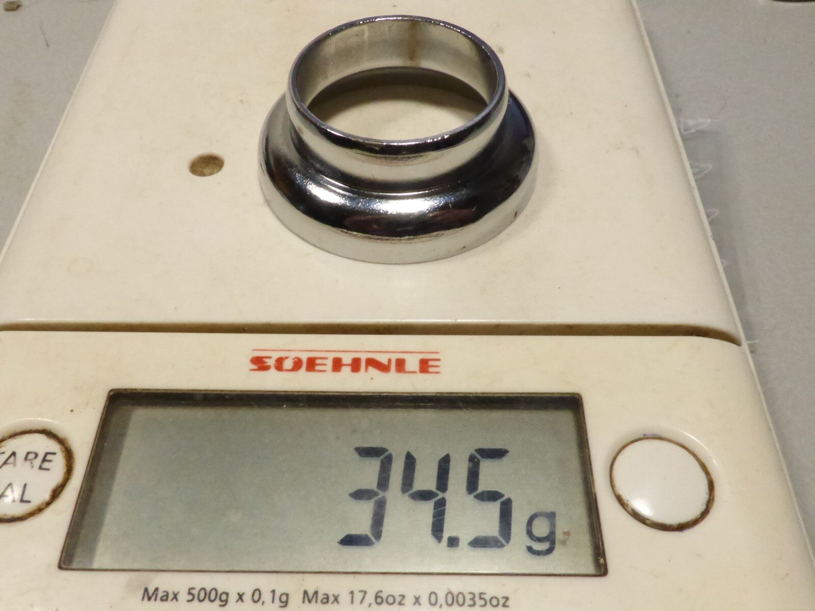 NOS 1 cuvette jeu de direction 33 mm chromé ancien vélo vintage