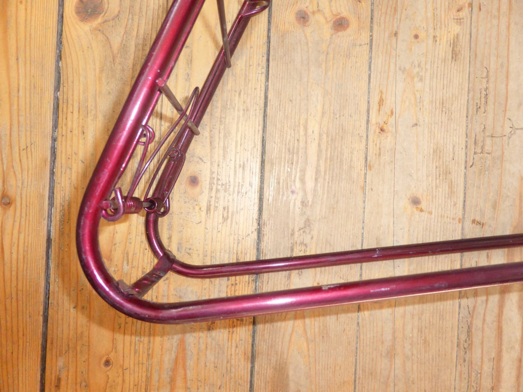 ✨NOS porte bagage arrière  a clapet acier velo Peugeot gitane roue 700 vintage ✨