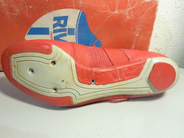 Chaussures cyclisme ancienne Rivat 603 Ventoux  Made in France  taille 40 / 41