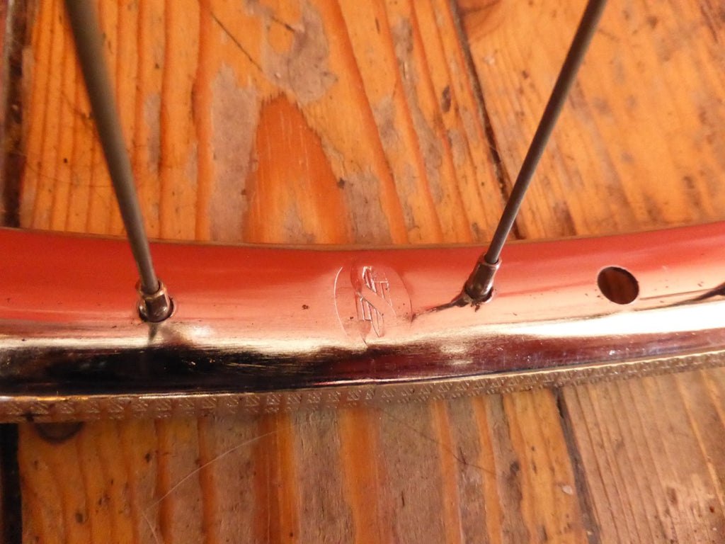 ✨ NOS  Roue avant Vélo Vintage SAMIR 650B Saminox 1982 – Moyeu Maillard✨