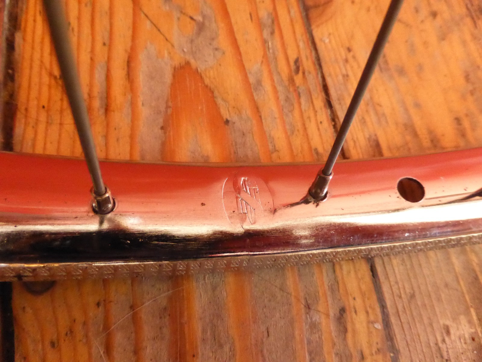 ✨ NOS  Roue avant Vélo Vintage SAMIR 650B Saminox 1982 – Moyeu Maillard✨