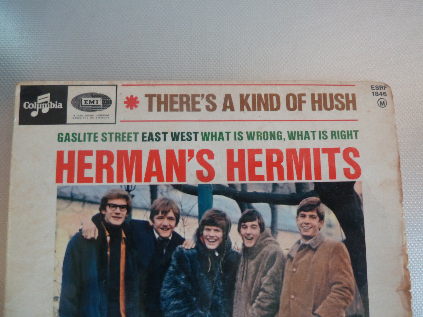 herman's hermits"there's a kind of hush"ep.or.fr.columbia.1846 biem
