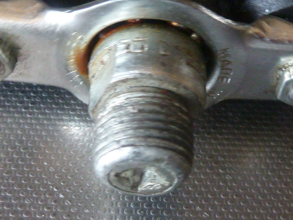 1 ancienne pedale  9/16" velo vintage union cyclo coté droit Right
