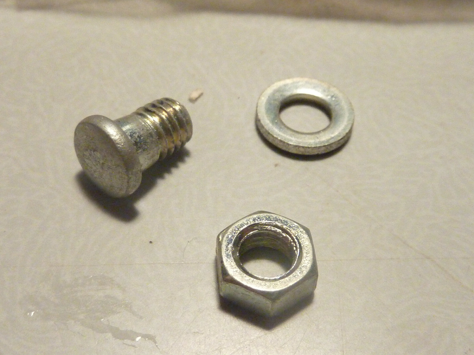 NOS neu 1 vintage réf 2443 sachs huret dérailleur ECO  vis rondelle écrou