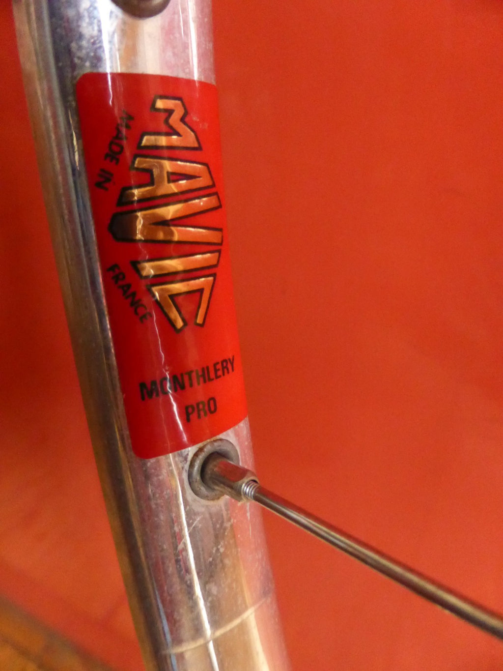 ✨Mavic Monthlery Pro NOS Roue Boyaux Normandy Competition velo Vintage Rare✨