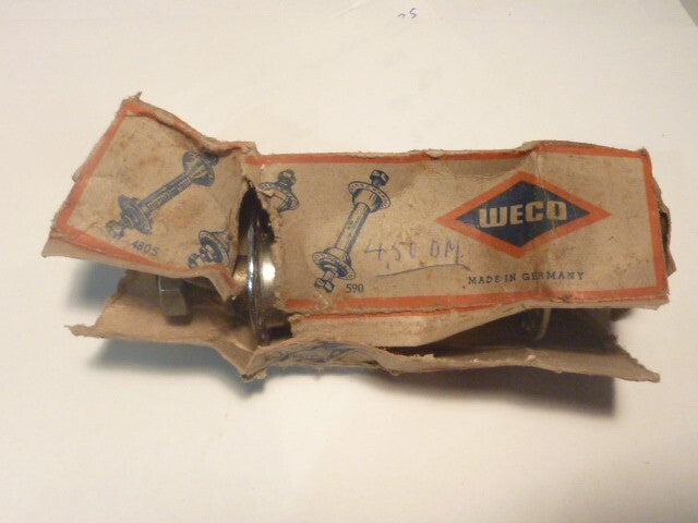 NOS neu neuf Rare moyeux made in Germany WECO  vélo ancien collector antique
