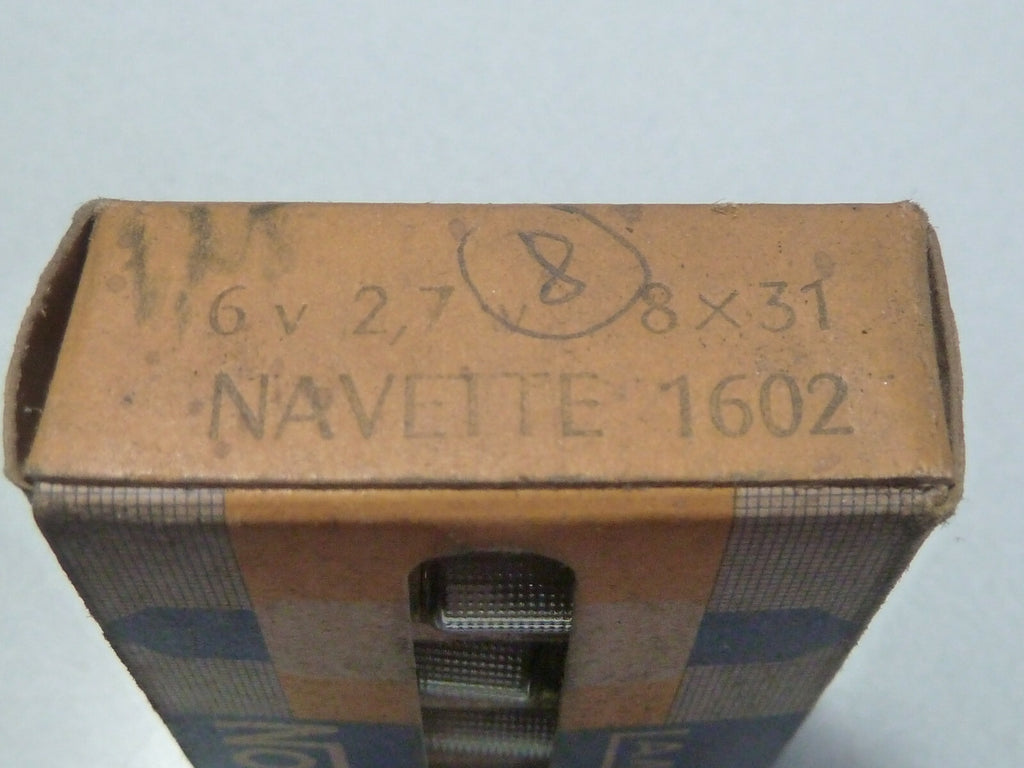 💡 NOS Ampoule Norma 6V 2,7W 8x31 mm Navette ⚡ Éclairage Vintage Cyclomoteur✨