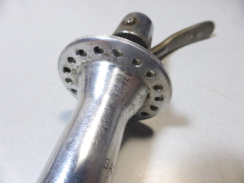 4 vintage axe moyeux maillard sachs shimano front axle