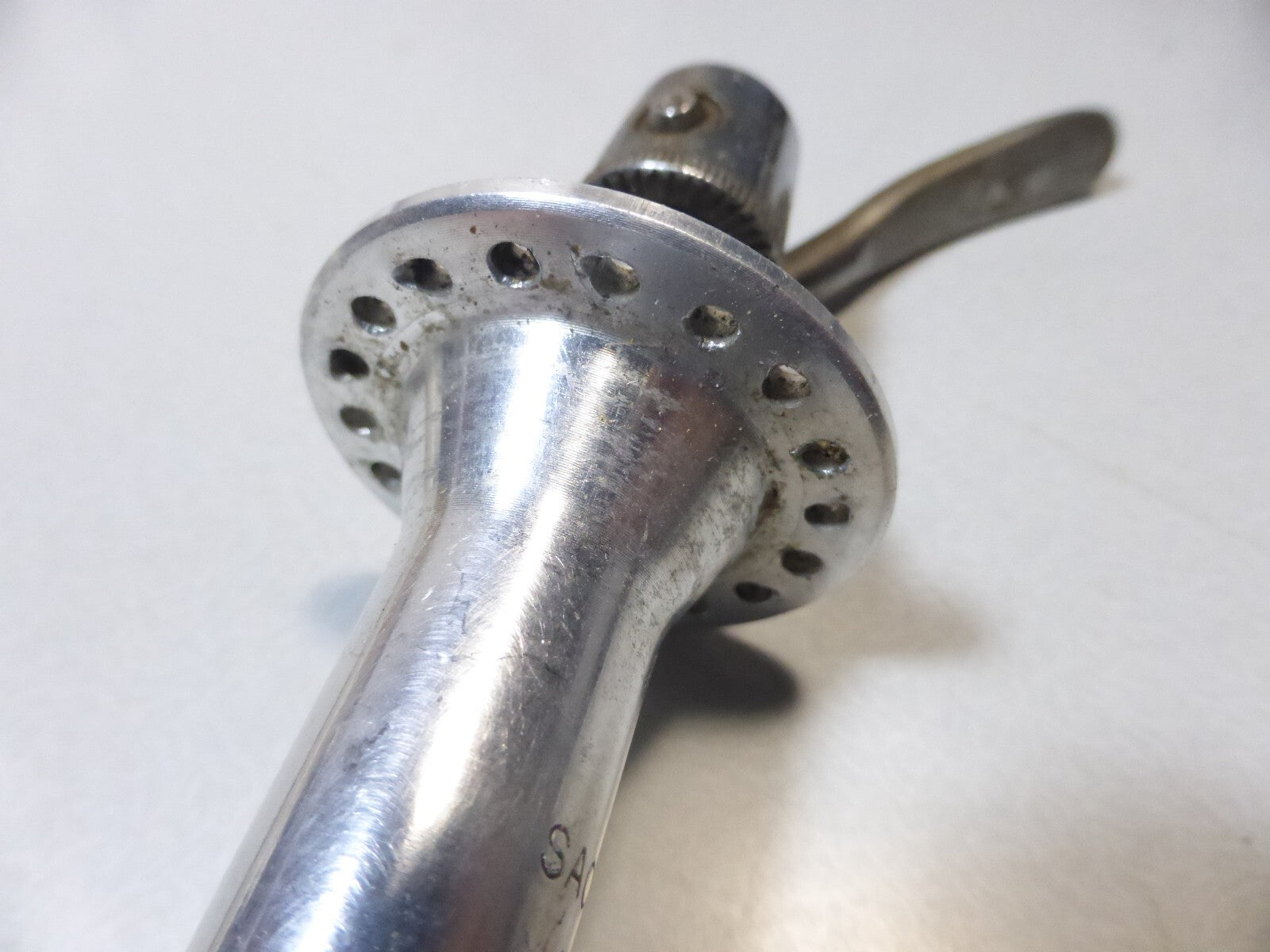 4 vintage axe moyeux maillard sachs shimano front axle